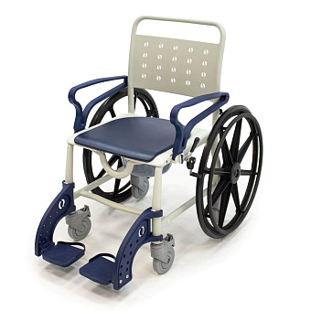 Кресло-туалет синее